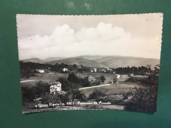 Cartolina Giovo Ligure - Panorama Da Ponente - 1958