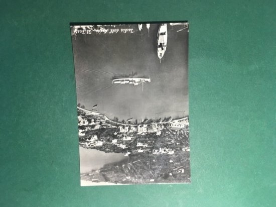 Cartolina Ischia Dall'Aereo - Il Porto - 1956