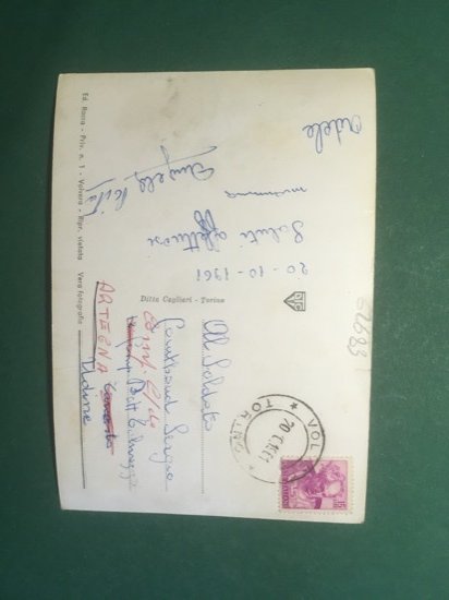 Cartolina Casa della Guaritrice di Volvera - 1961 | Immagine Gallery 2