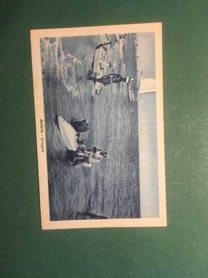 Cartolina Bellaria - Spiaggia - 1948 | Immagine principale