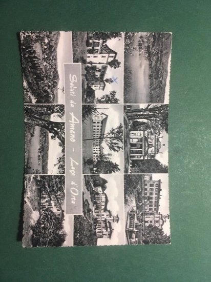 Cartolina Saluti da Ameno - Lago D'Orta - 1960