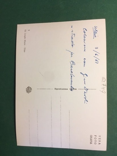 Cartolina Olux - Chiesa San Rocco Sfondo M. Seguret - …