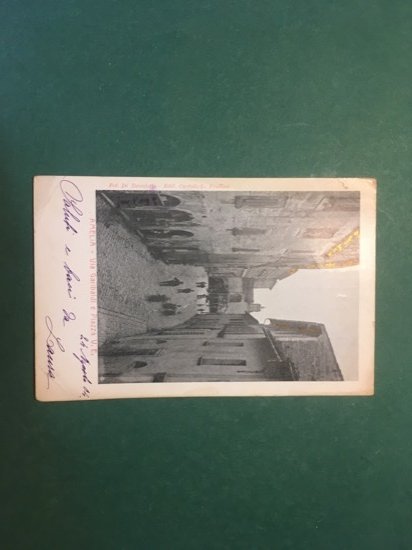 Cartolina Amelia - Via Garibaldi e Piazza V.E. - 1904