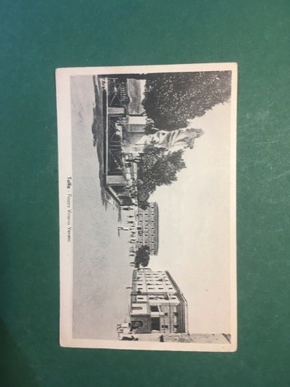 Cartolina Tolfa - Piazza Vittorio Veneto - 1931