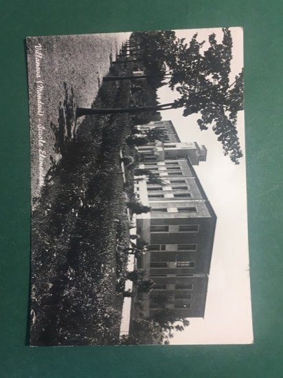 Cartolina Villanova - Mondovì - Scuole Elementari - 1951