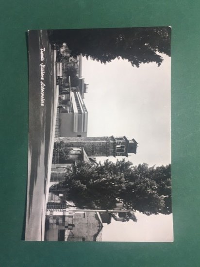 Cartolina Trento - Stazione Autocorriere - 1956