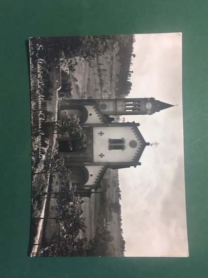 Cartolina S. Maria di Mozza - Chiesa Parrocchiale - 1960