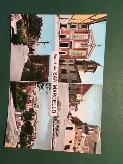Cartolina Saluti da San Marcello - 1970