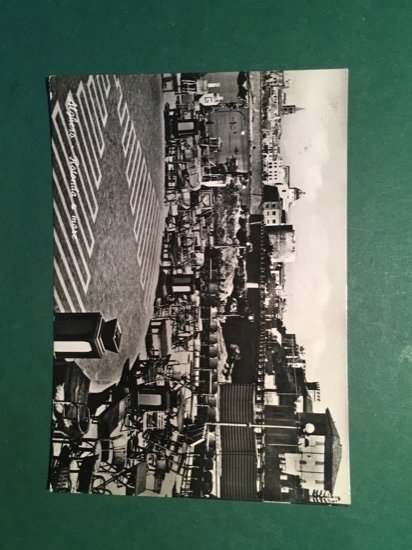 Cartolina Alghero - Rotonda a Mare - 1955