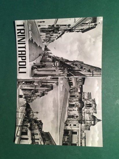Cartolina Trinitapoli - Il Duomo - Corso Garibaldi - Il …