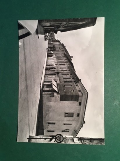 Cartolina Castiglione D'Adda - Via Garibaldi - 1960 ca.