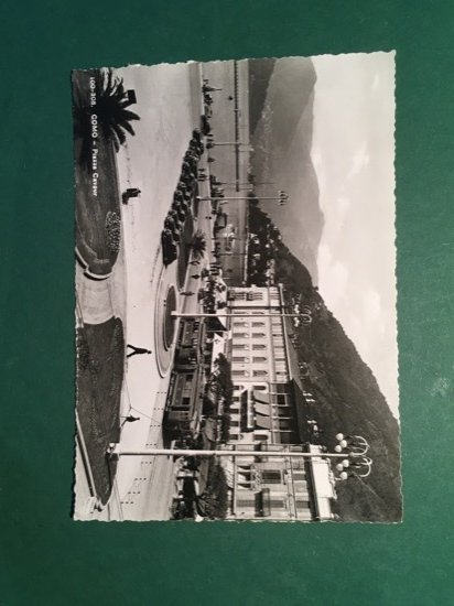 Cartolina Como - Piazza Cavour - 1950 ca.