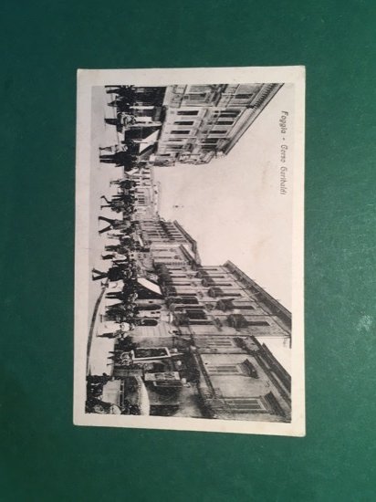 Cartolina Foggia - Corso Garibaldi - 1930 ca.