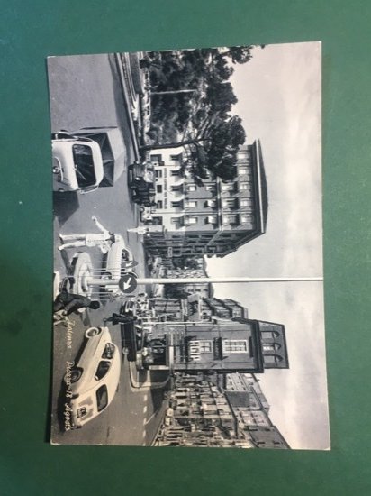 Cartolina Potenza - Piazza 18 Agosto - 1955