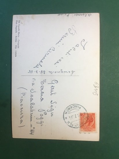 Cartolina Cerignale - Albergo del Pino - 1955