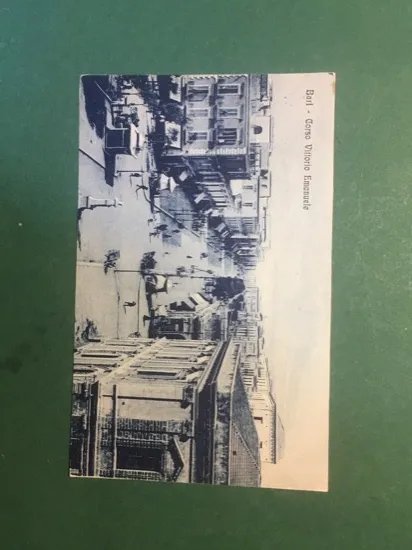 Cartolina Bari - Corso Vittorio Emanuele - 1920 | Immagine Gallery 1