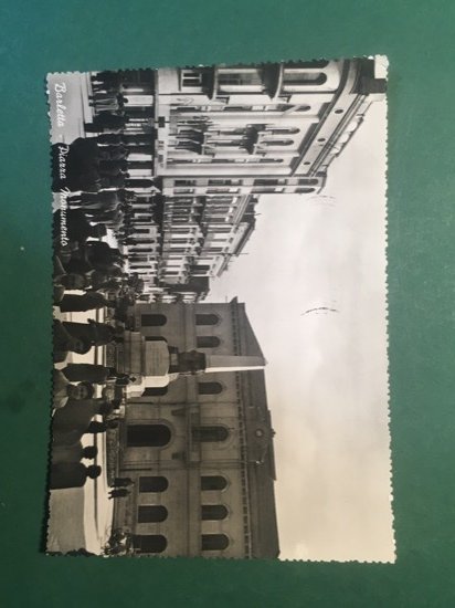 Cartolina Barletta - Piazza Monumento - 1957