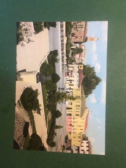 Cartolina Adria - Piazza Bocchi - 1949