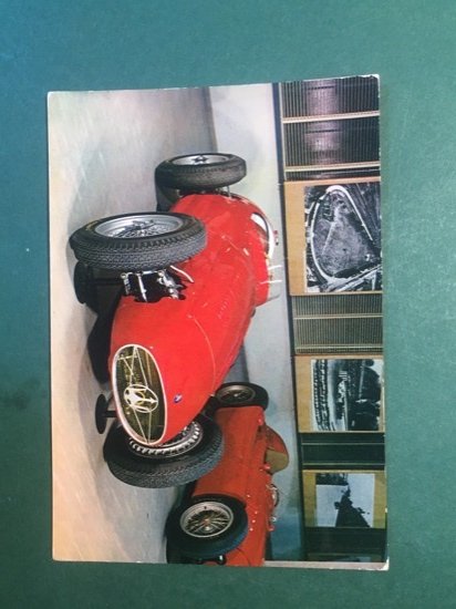 Cartolina Museo Dell'Automobile - Carlo Bischetti di Ruffia - Torino …