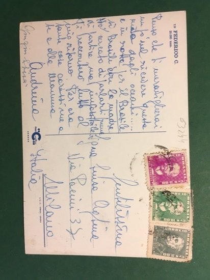 Cartolina TN Federico Costa - 20000 Tonn. - 1970