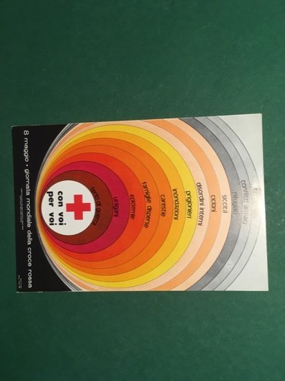 Cartolina Croce Rossa Italiana - Con Voi Per Voi - …
