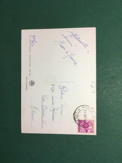 Cartolina Zafferana Etna - La Fontana dei Giardini Pubblici - …