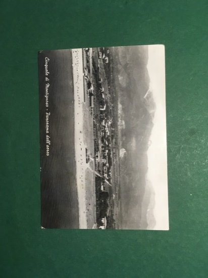 Cartolina Cinquale di Montagnoso - Panorama Dall'Aereo - 1960