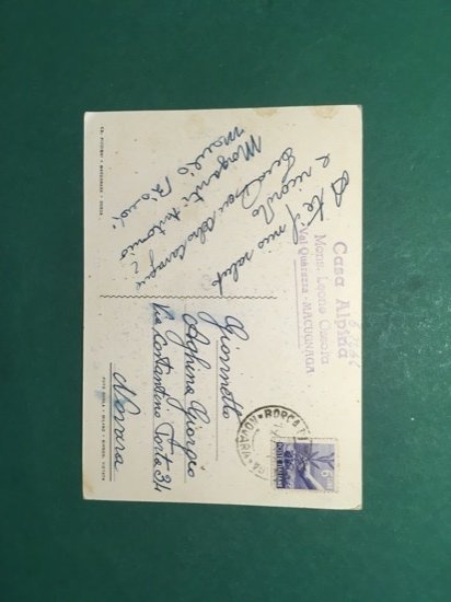Cartolina Macugnaga - Borca - Cappella di Fornarelli - 1930