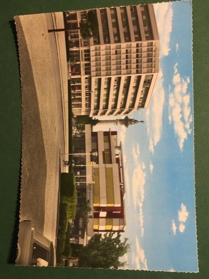 Cartolina Pordenone - Palazzo e Campanile S. Giorgio - 1962