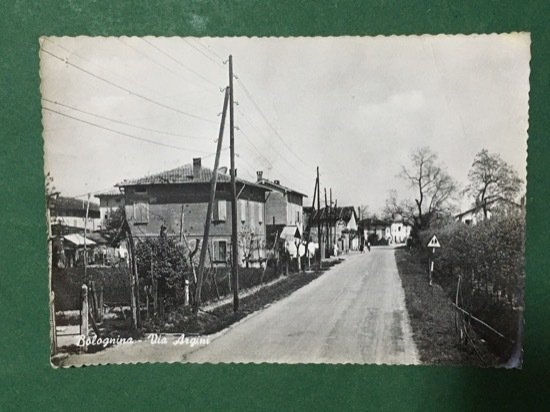 Cartolina Bologna - Bolognina - Via Argini - 1956
