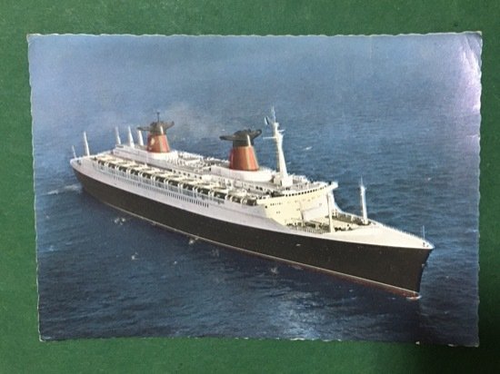 Cartolina Compagnie Generale Transatlantique - French Line - France - …