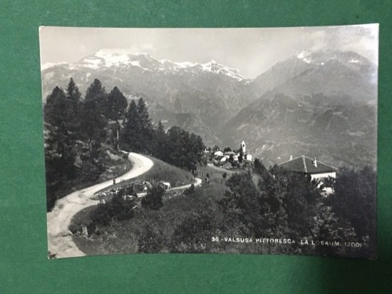 Cartolina Valsusa Pittoresca - La Losa - 1960
