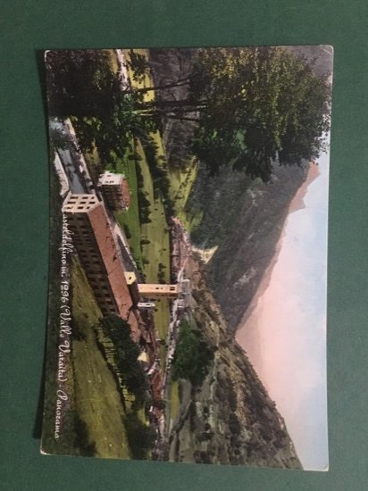 Cartolina Casteldelfino - Valle Varaita - Panorama - 1954
