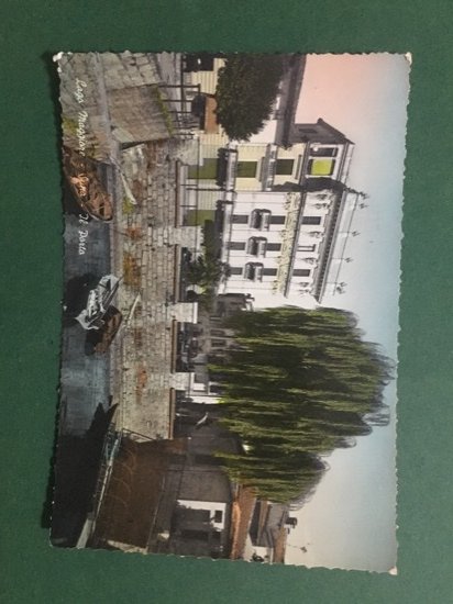 Cartolina Lago Maggiore - Suna - Il Porto - 1960