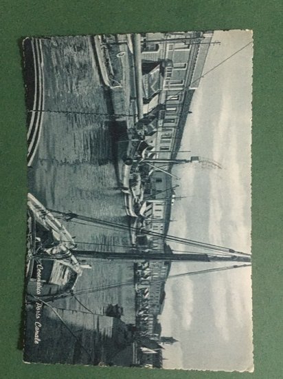 Cartolina Cesenatico - Porto Canale - 1956