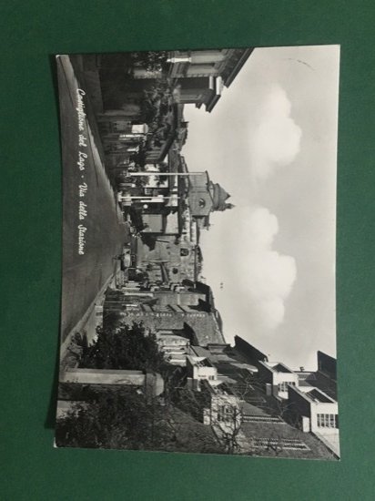 Cartolina Castiglione del Lago - Via della Stazione - 1969