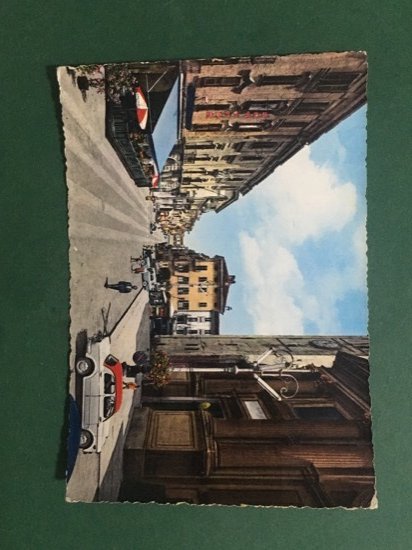Cartolina Fossano - Via Roma - 1963