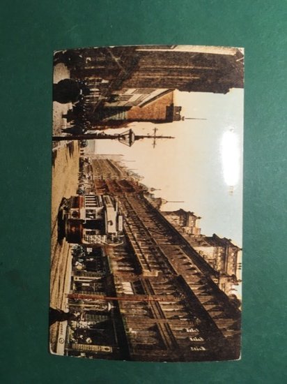 Cartolina Deansgate - Manchester - Replica 1950 ca