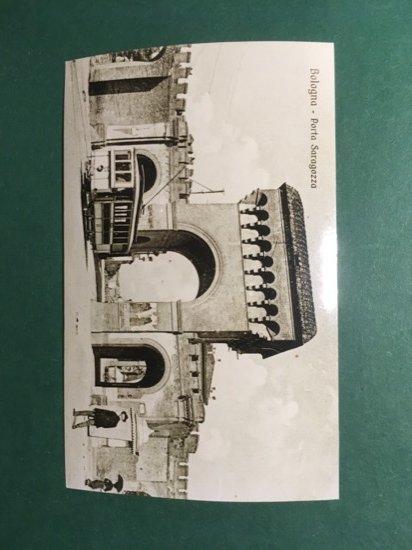 Cartolina Bologna - Porta Saragozza - Replica 1950 ca