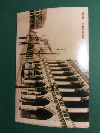Cartolina Padova - Loggia Amulea - Replica 1950 ca