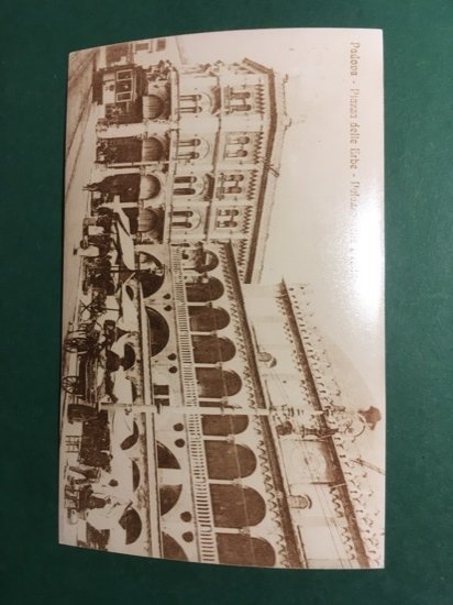 Cartolina Padova - Piazza Delle Erbe - Palazzo Delle Debite …