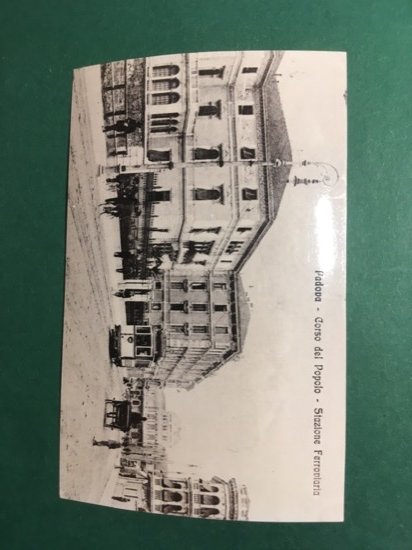 Cartolina Padova - Corso Del Popolo - Stazione Ferroviaria - …