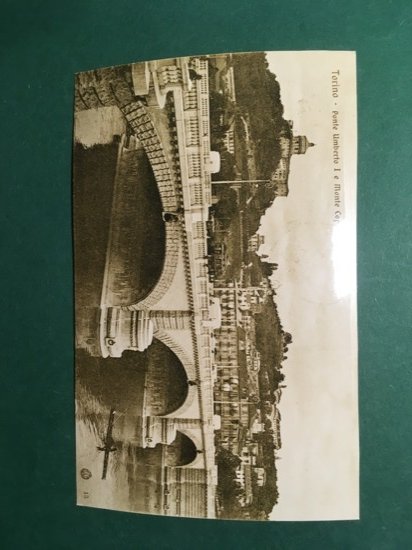 Cartolina Torino - Ponte Umberto I e Monte Cappuccini - …