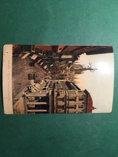 Cartolina Milano - Corso Vittorio Emanuele - Replica 1950 ca