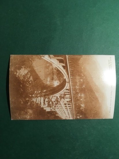 Cartolina Valli di Lanzo - Cerres - Ponte in Cemento …