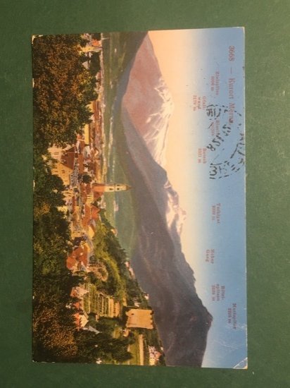 Cartolina Kurort Meram - 1921