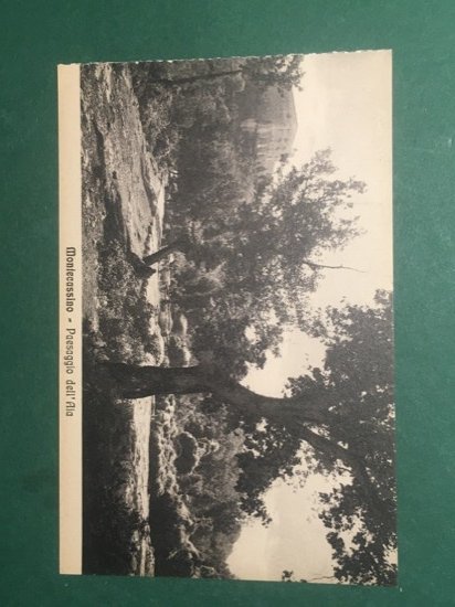 Cartolina Montecassino - Paesaggio Dell'Aia - 1930 ca.