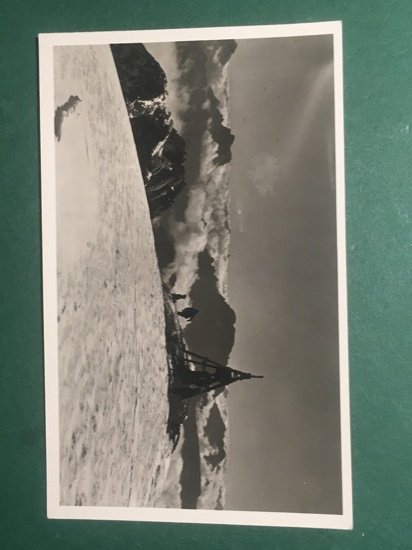 Cartolina Vetta e Piramide del Marmolada - 1950 ca.