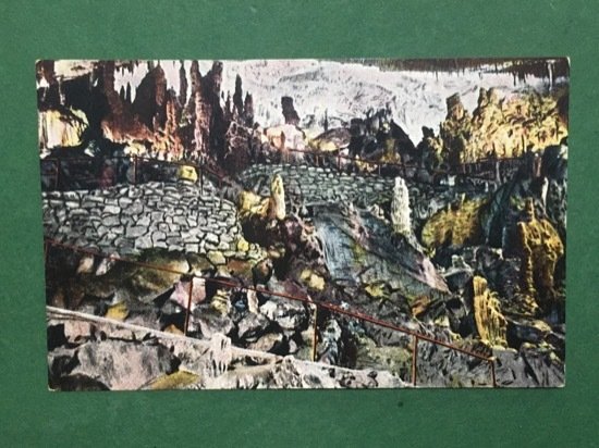 Cartolina RR. Grotte Demaniali di Postumia Presso Trieste - 1930 …