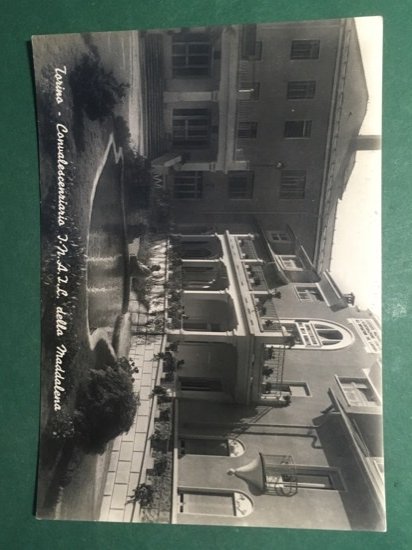 Cartolina Torino - Convalescenziario I.N.A.I.L. della Maddalena. - 1956